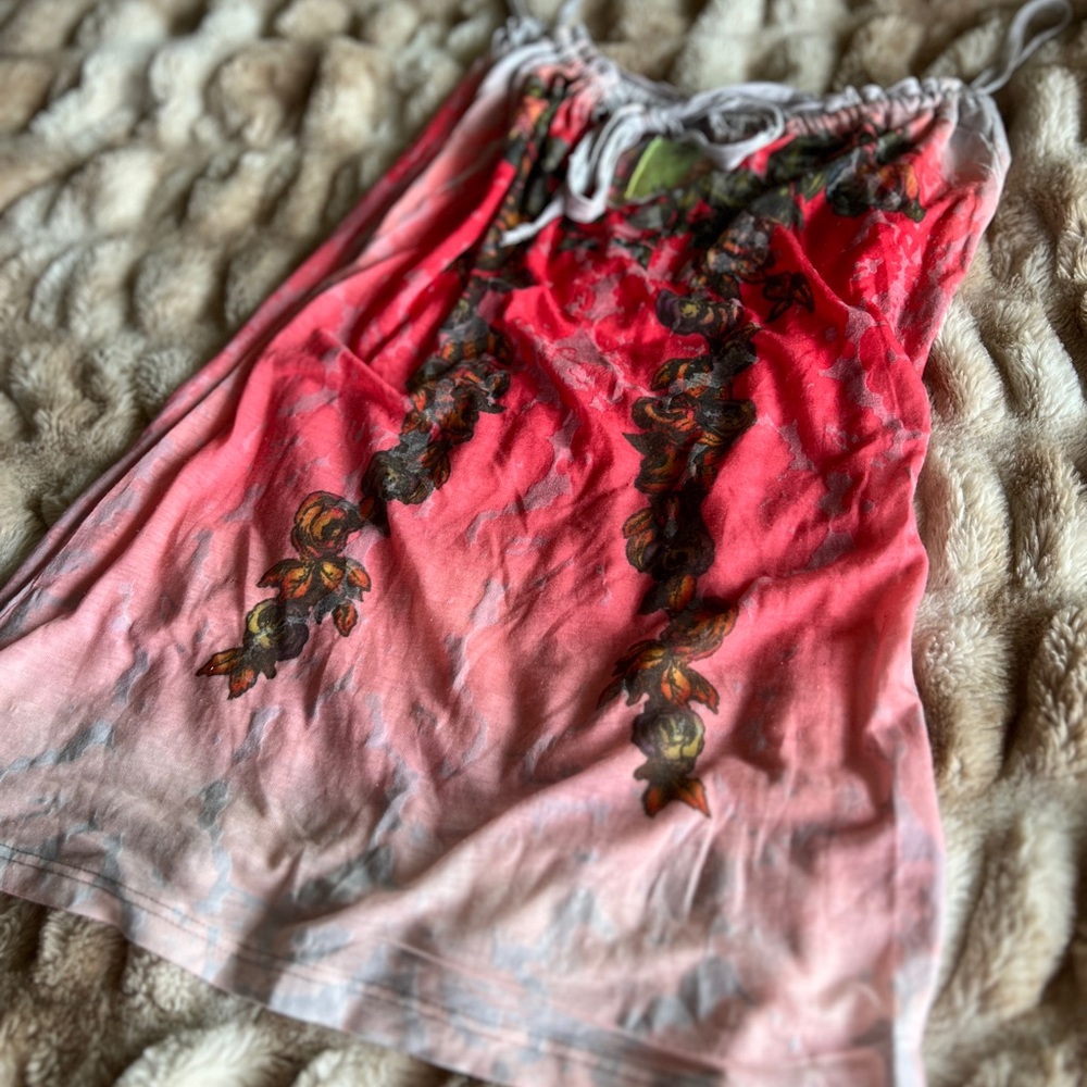 Vintage Y2K Butterfly Dropout Tank Top - Picture 9 of 10